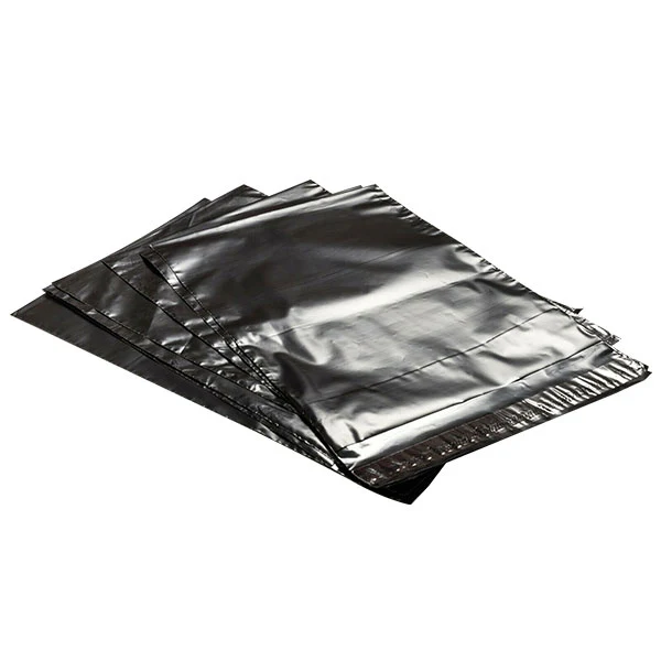 255 mm x 330 mm + 40mm Black Poly Mailer Plastic Mailing Satchel Courier Shipping Bag - Image 6