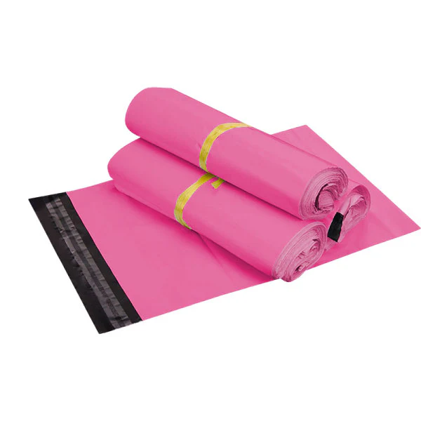 310 mm x 405 mm + 45 mm Pink Poly Mailer Plastic Mailing Satchel Courier Shipping Bag - Image 8