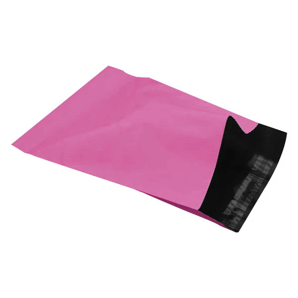 310 mm x 405 mm + 45 mm Pink Poly Mailer Plastic Mailing Satchel Courier Shipping Bag - Image 9