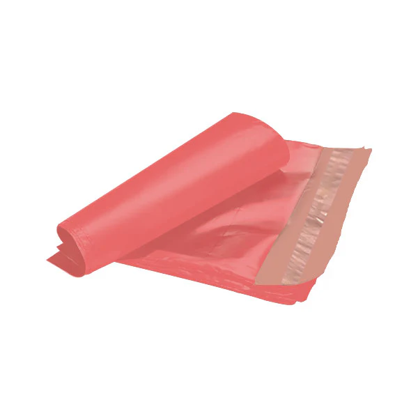 350mm x 480mm+ 40mm Light Pink Poly Mailer Plastic Mailing Satchel Courier Shipping Bag - Image 3