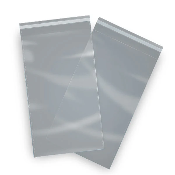 40 x 210mm Self Adhesive Sealing Clear OPP Cellophane Resealable Plastic Bags - Image 4