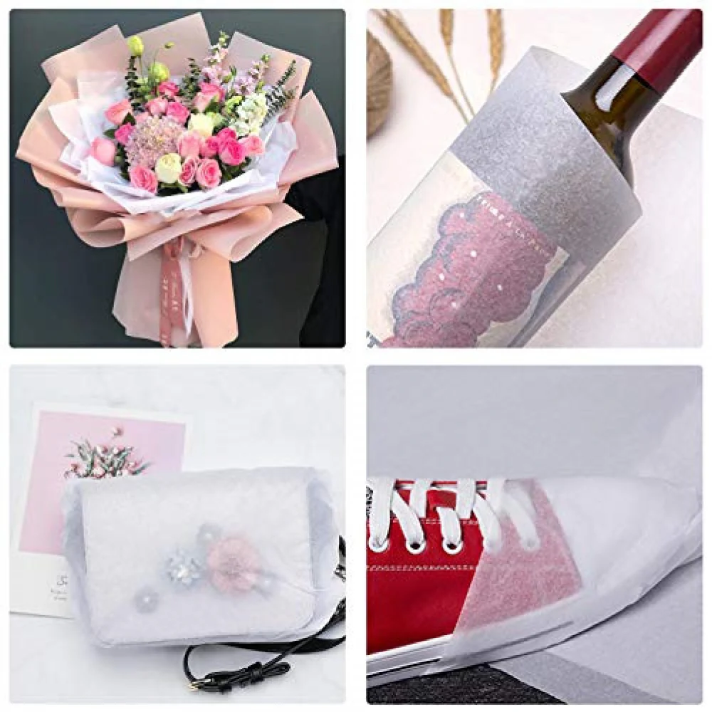 500pcs Wine Red Gift Wrapping Tissue Packaging Paper 50cm x 70cm Recyclable Eco-Friendly - Image 5