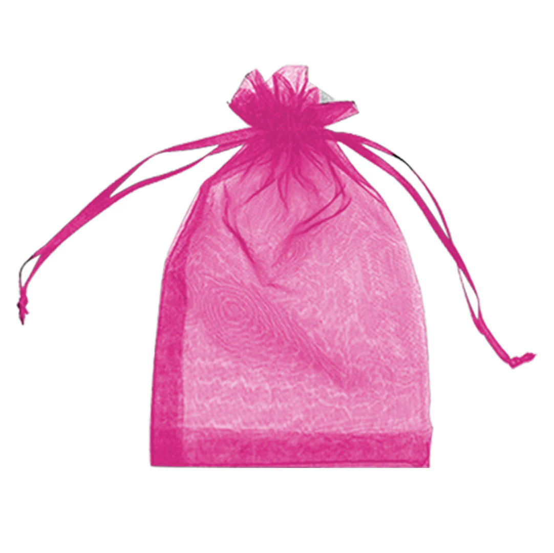 7cm x 9cm Organza Bag Sheer Bags Jewellery Wedding Candy Packaging Gift - Image 16