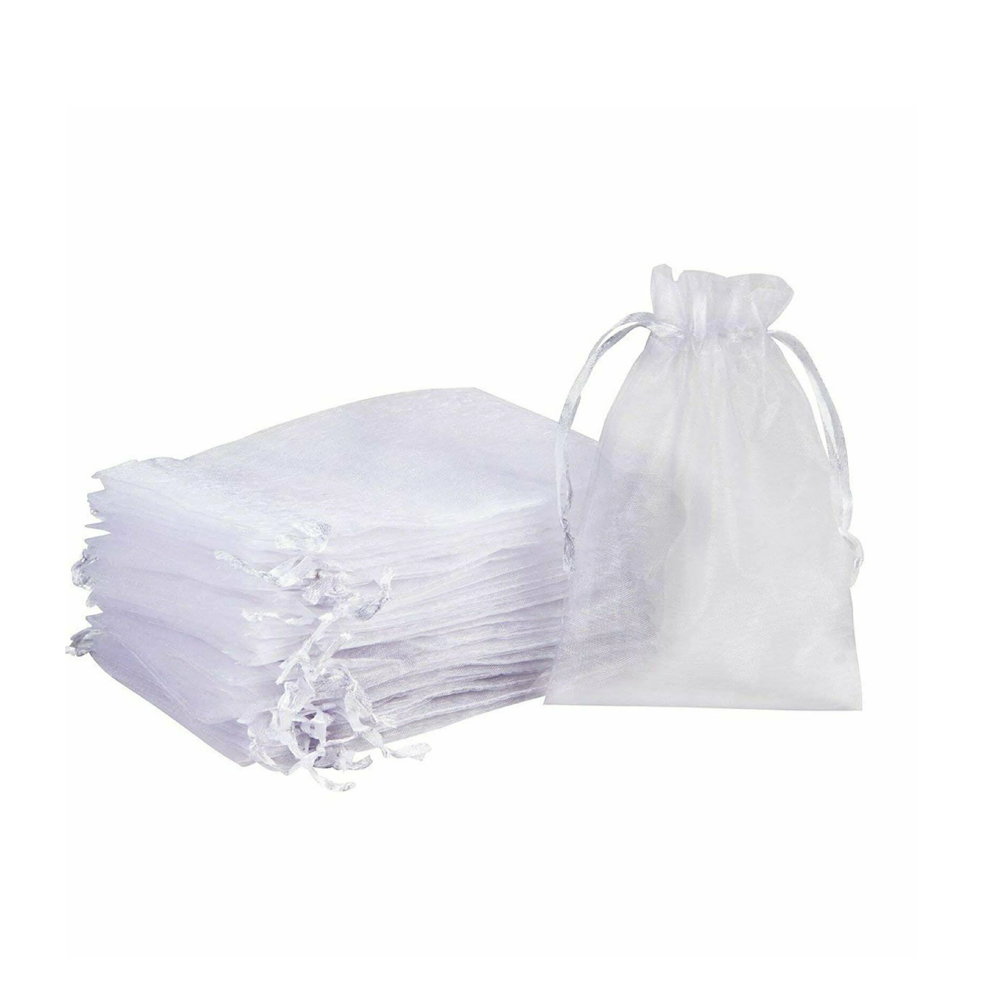 7cm x 9cm Organza Bag Sheer Bags Jewellery Wedding Candy Packaging Gift - Image 6