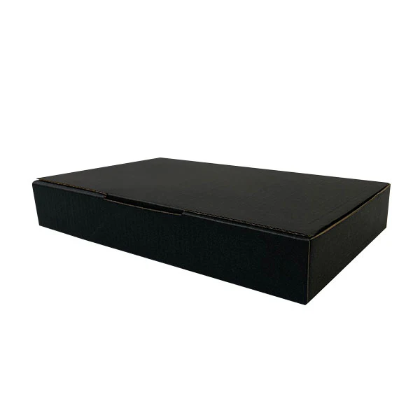 Black Mailing Boxes 220 x 145 x 35mm Die Cut Shipping Packing Cardboard Box - Image 3