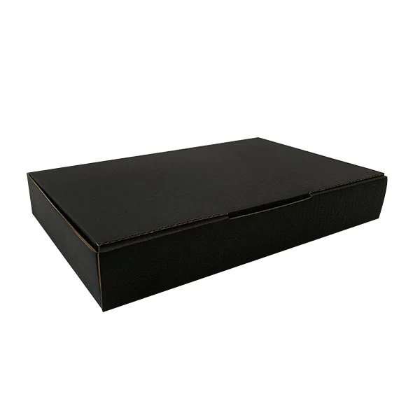 Black Mailing Boxes 220 x 145 x 35mm Die Cut Shipping Packing Cardboard Box - Image 4