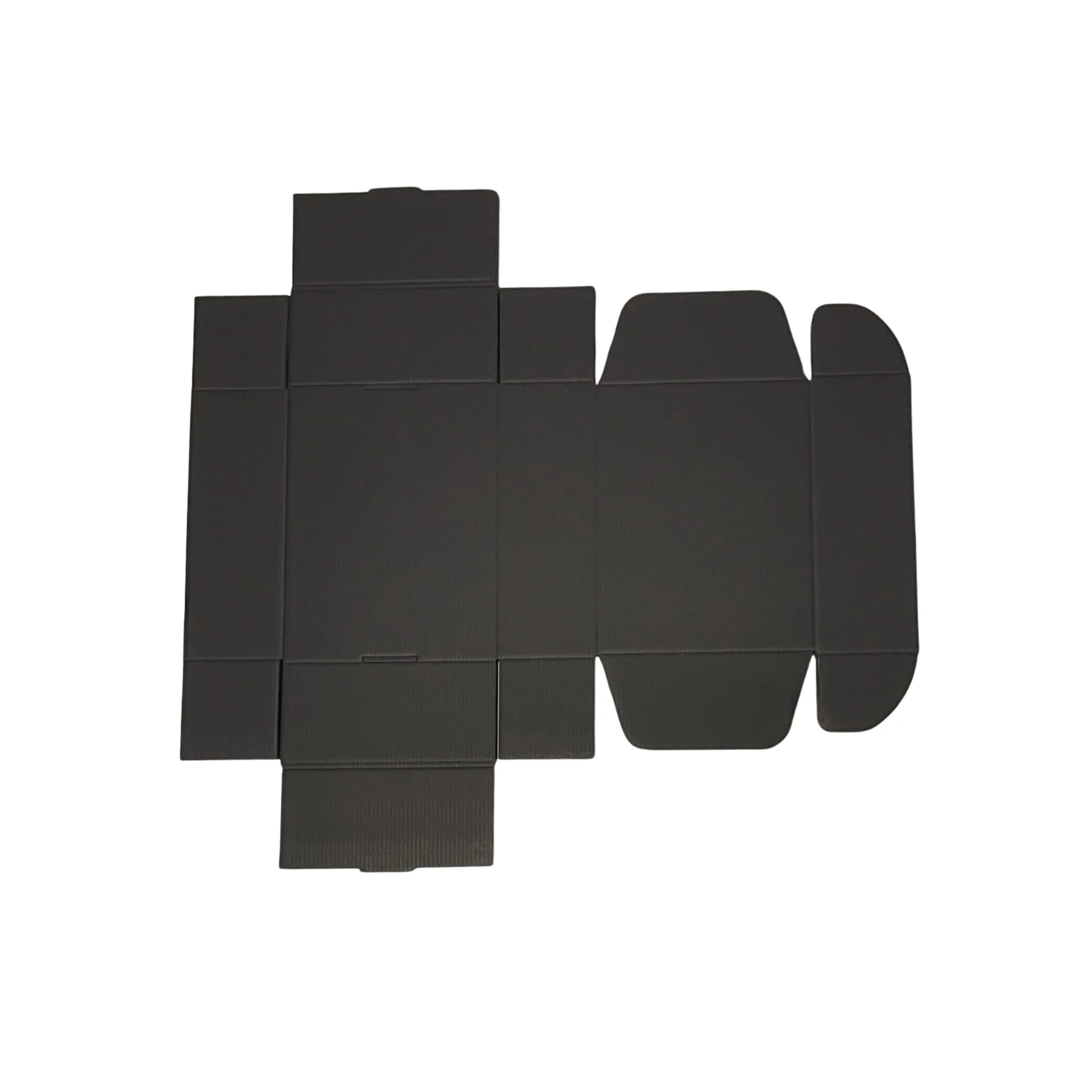 Premium-Quality Full Black Tuck Front Mailing Boxes 310 x 230 x 105mm | Die-Cut Shipping & Packing Cardboard Box - Image 4
